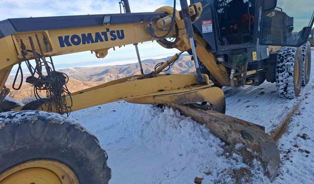 Elazığ İl Özel İdaresi karla mücadele sezonunu başlattı