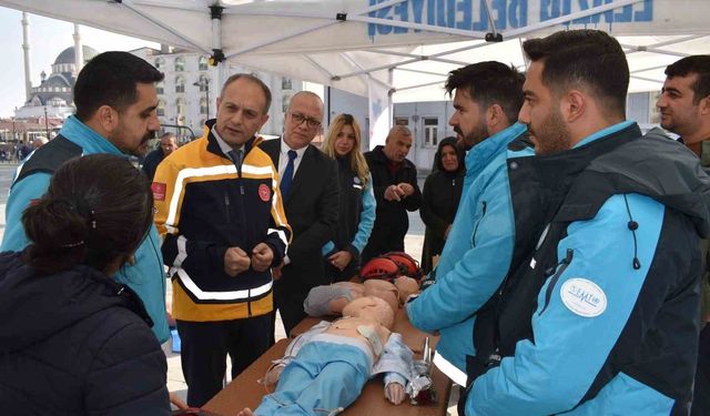 Elazığ'da Acil Sağlık Hizmetleri Haftası etkinlikleri