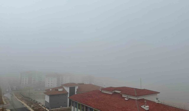 Elazığ'da sis etkisini sürdürüyor