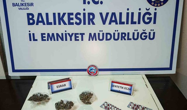 Erdek'te uyuşturucu operasyonu: 1 gözaltı