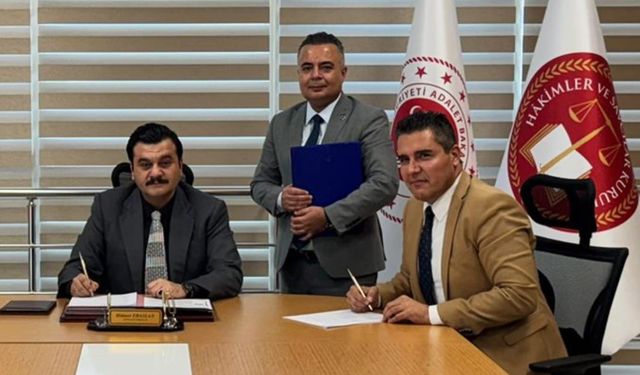 Erdemli'de yargı mensuplarının lojman sorunu çözülüyor: 30 daire için imzalar atıldı