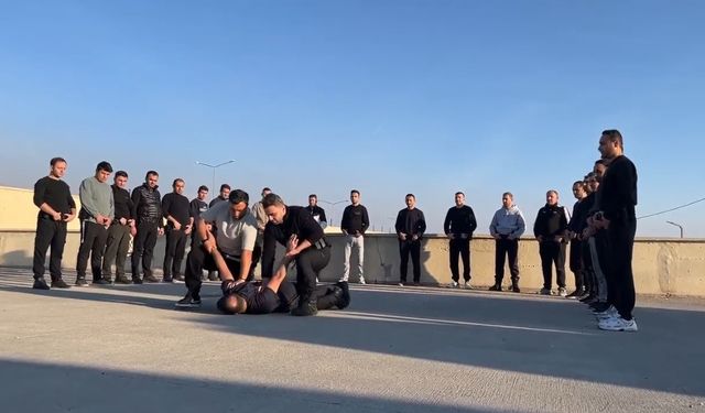Erzincan'da bekçilere suçla mücadele için uygulama eğitimi kursu