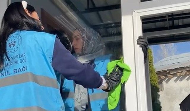 Erzincan'da yurt öğrencilerinden manevi dokunuş