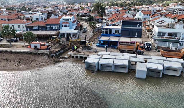 Foça'da sel ve taşkın felaketine gecikmeli tedbir