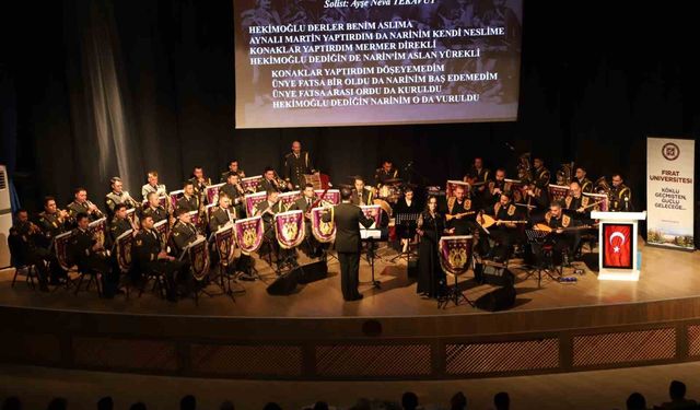 FÜ'de bando konseri mest etti