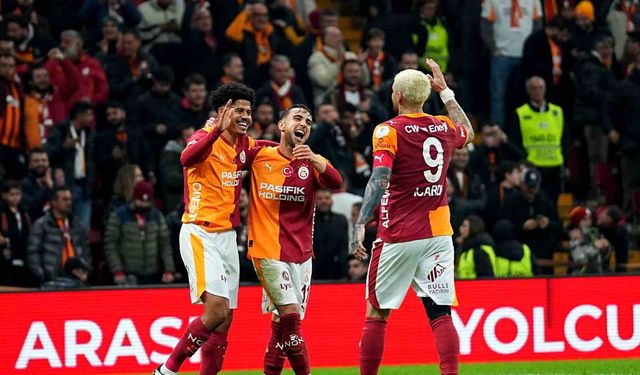 Galatasaray'dan ligde üst üste 3. galibiyet