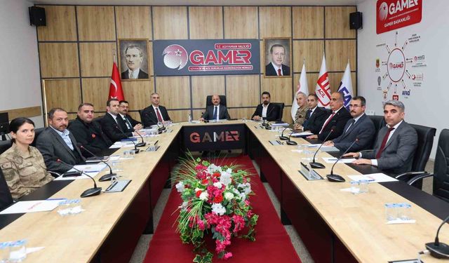 GAMER izleme, değerlendirme ve koordinasyon kurulu toplantısı gerçekleştirildi