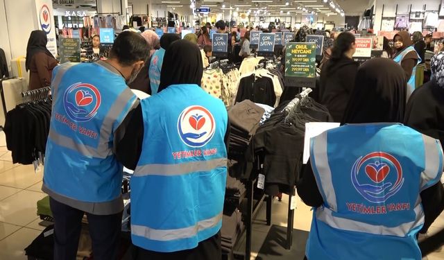 Gaziantep'te 250 yetim çocuğa kışlık yardım