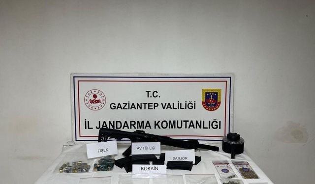 Gaziantep'te jandarmadan organize suç örgütü operasyonu: 3 şahıs tutuklandı