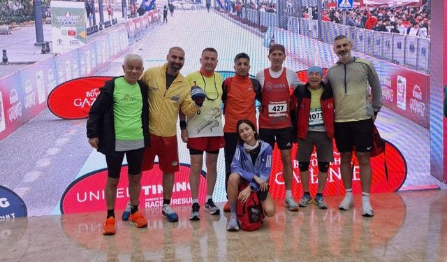 Gebze Tempo Atletizm Takımı, Gazi Yarı Maratonu'nda ikinci oldu
