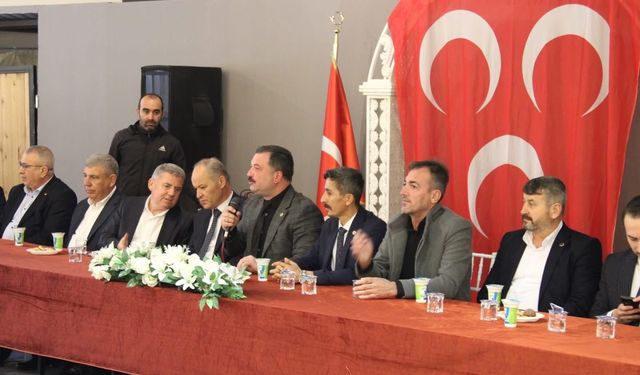 Gönen Çayı'ndaki kirlilik tartışması MHP toplantısına damga vurdu