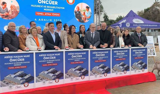 Hasan Nuri ve Abide Öncüer Huzurevi'nin temeli dualarla atıldı