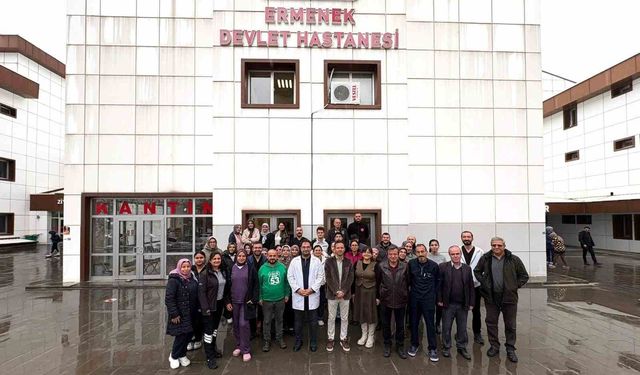 Hastalardan Ermenek Devlet Hastanesine mektuplu teşekkür