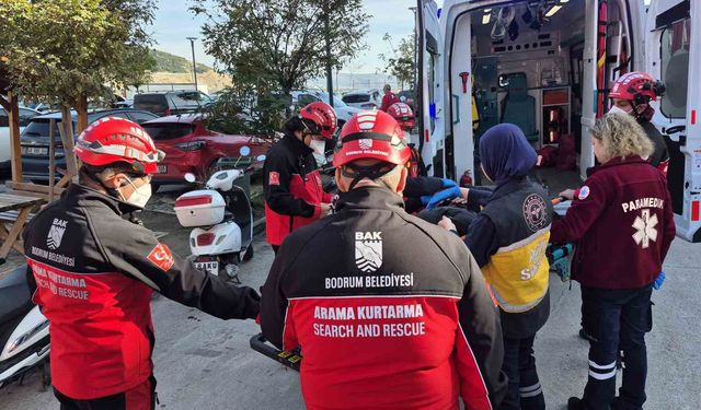 Hastanede deprem ve yangın tatbikatı