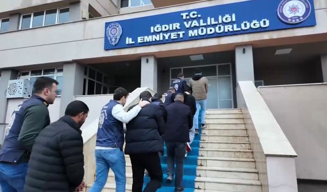 Iğdır'da 'müstehcenlik' operasyonu: 7 şüpheli gözaltında