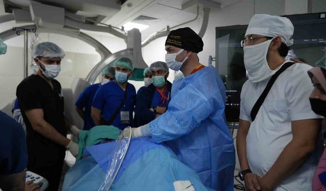 'İğneyle' tümör tedavisine uluslararası ilgi: Canlı canlı izlediler