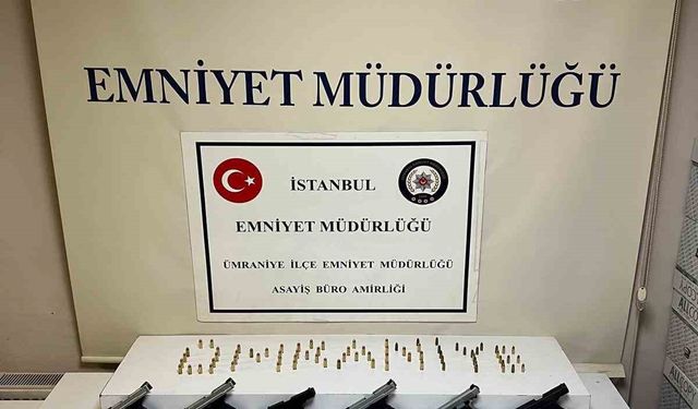 İstanbul'da yasa dışı silah ticareti operasyonu: 1 şüpheli yakalandı