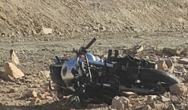 İzmirli motosiklet sürücüsü Demirci yolunda hayatını kaybetti