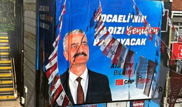 İzmit'te kaçak seçim ofisi polemiği: 'Fatura kime kesilecek?'