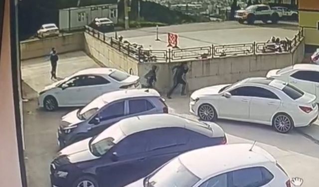 İzmit'te okul bahçesine yorgun mermi düştü