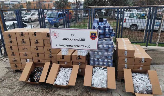 Jandarmadan sahte ilaç operasyonu: 13 buçuk milyon liralık malzemelere el konuldu