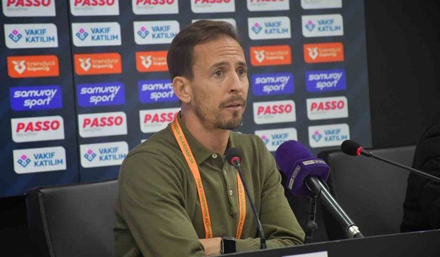 Joao Pereira: 'Daha iyi sonuçlar almamız gerekiyordu'