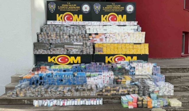 Kaçak sigara ve purolarla yakalanan şüpheli tutuklandı