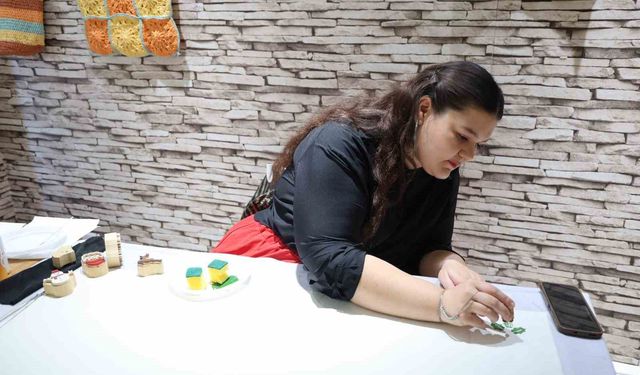 Kadınların hobisi aile destek merkezinde ekonomik gelire dönüştü