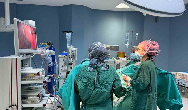 Kahta Devlet Hastanesi'nde kadın hastalıkları ve doğum alanında bir ilk