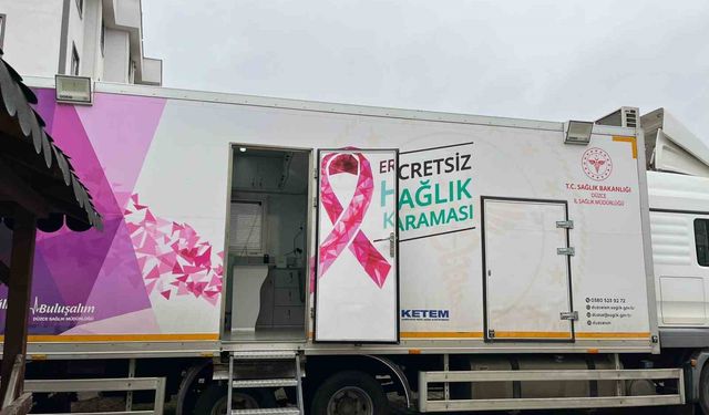 Kanser taraması ücretsiz olarak yapılıyor