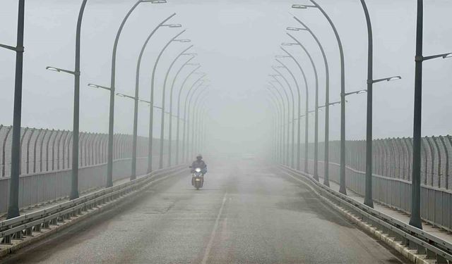 Karabük'te yoğun sis etkili oluyor