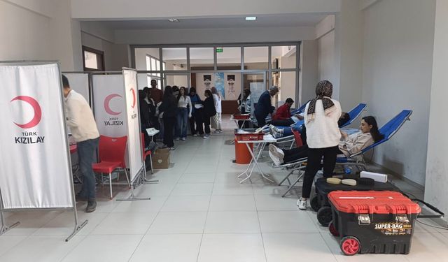Karapınar'da kan bağışı etkinliği