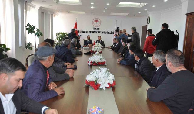 Kars Damızlık Sığır Yetiştiricileri Birliği'ne birinci derece tarımsal örgüt belgesi