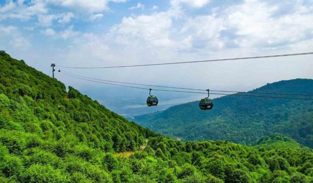 Kartepe Teleferik'te manzara yolculuğu yeniden başladı