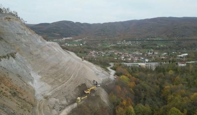 Kaynaşlı'da heyelan sonrası hızlı çözüm