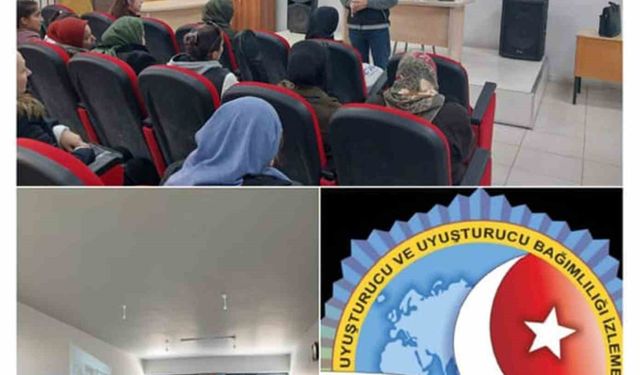 Kayseri'de 67 anneye uyuşturucu bilgilendirilmesi