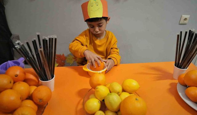 Keçiören'de çocuklara C vitamini şenliği