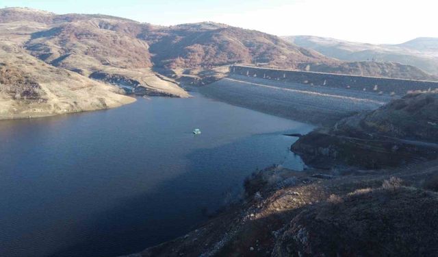 Kenti kuraklık endişesi sardı, barajdaki su seviyesi kuraklığı gözler önüne serdi