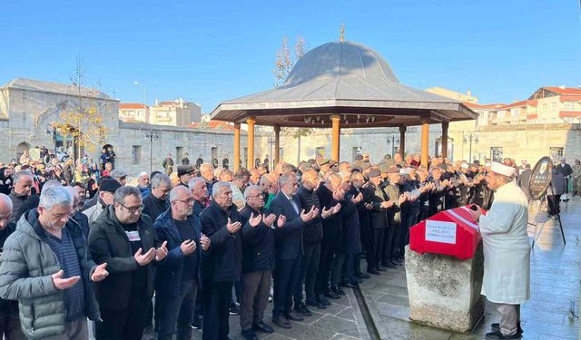 Kıbrıs Gazisi Ekrem Karaca, Babaeski'de son yolculuğuna uğurlandı