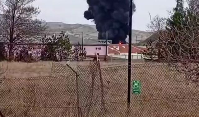 Kırıkkale'de kimya fabrikasında yangın