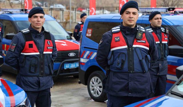 Kırşehir güvenlik filosu güçlendi: 87 araç hizmete alındı