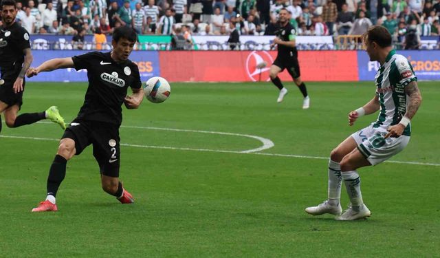 Konyaspor ile Çaykur Rizespor 33. randevuda