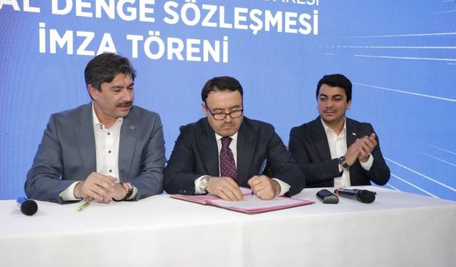 Kütahya İl Özel İdaresi'nde 'Sosyal denge tazminatı sözleşmesi' sevinci