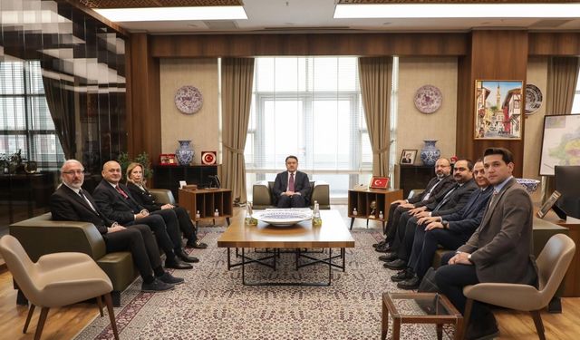 Kütahya'da 'Kalibrasyon ve Sayaç Muayene Merkezi' projesi Vali Musa Işın'a sunuldu