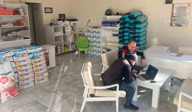Kuyucak'ta veteriner klinikleri denetlendi