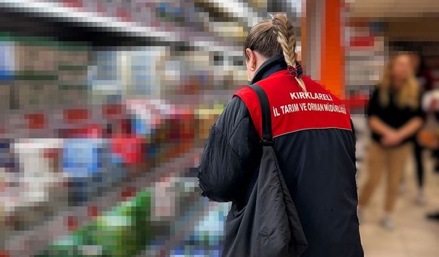 Lüleburgaz'da gıda denetimi