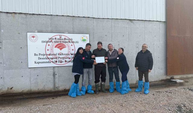 Mahmudiye'nin ilk ari işletmesi sertifikalandırıldı