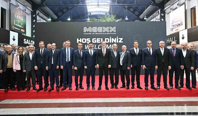 Makine sektörü MEEXX Fuarı'nda buluştu