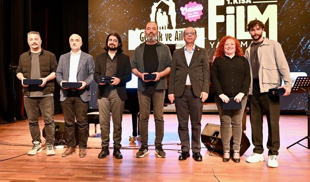 Malatya'da 1. Kısa Film Yarışması'nın ödülleri törenle sahiplerini buldu
