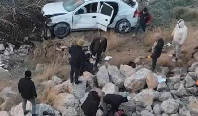 Malatya'da otomobil köprüden uçtu: 1 ölü, 2 yaralı